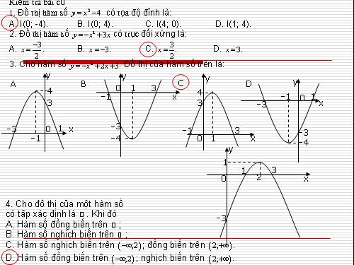 Chương II. §3. Hàm số bậc hai