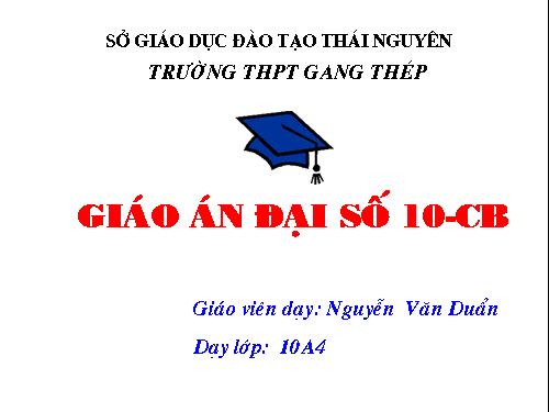 Các bài Luyện tập