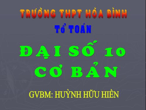 Chương I. §3. Các phép toán tập hợp