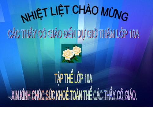 Chương III. §1. Đại cương về phương trình