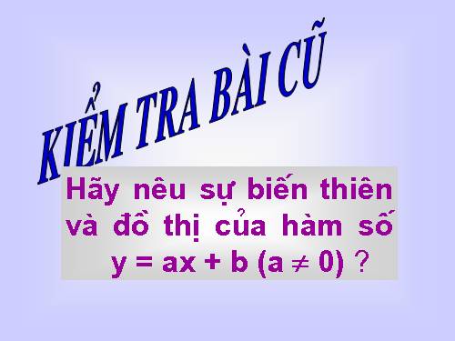 Các bài Luyện tập