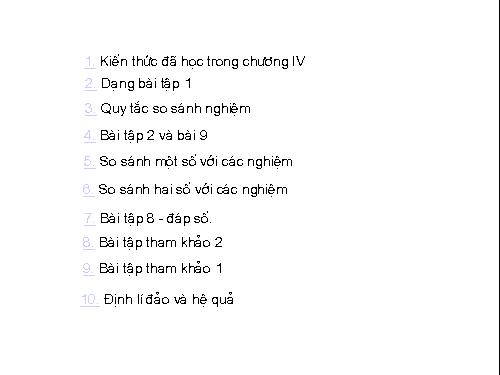 ôn tập chương 4