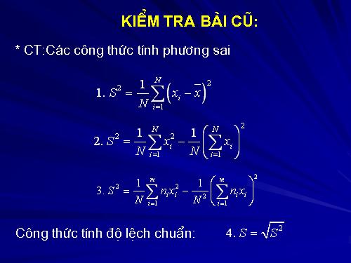 Ôn tập Chương V. Thống kê