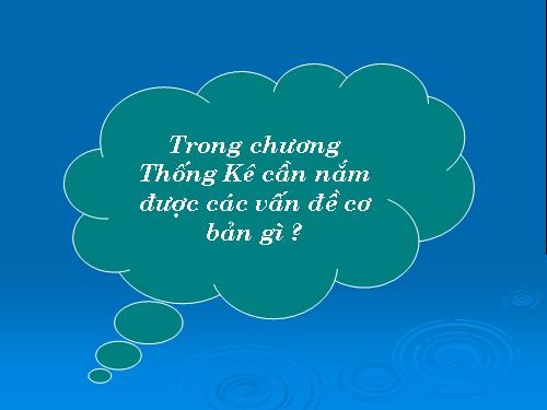 Ôn tập Chương V. Thống kê