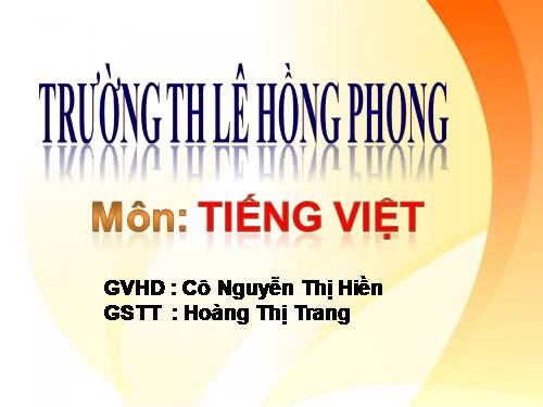 Tuần 1. Cái nhãn vở