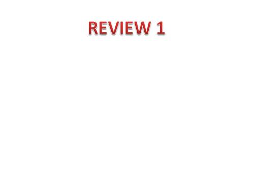 Review 1. Unit 1, unit 2, unit 3. Lesson 2. Skills