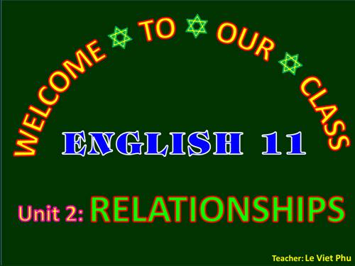 Unit 2. Relationships. Lesson 4. Speaking