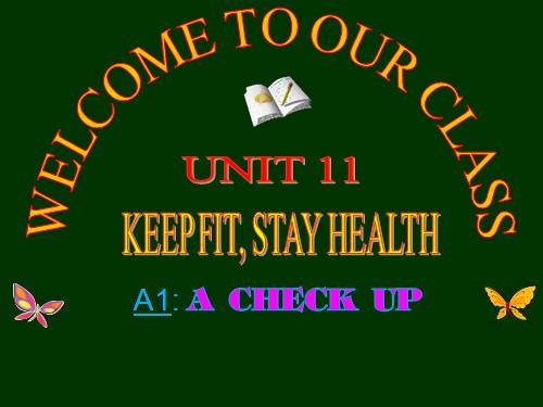 Unit 11. Keep fit, stay healthy