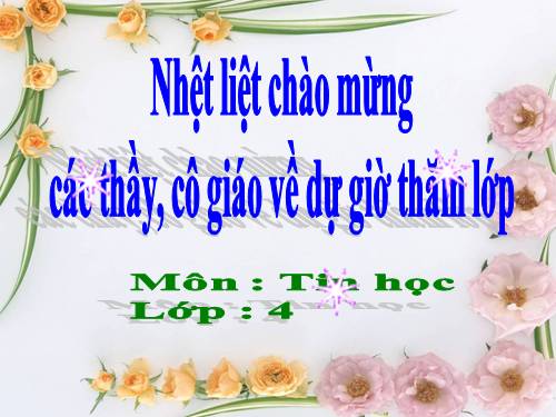 Chương IV. Bài 1. Học toán với phần mềm Cùng học toán 4