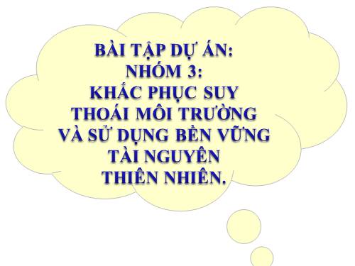 Bài 46. Thực hành: Quản lí và sử dụng bền vững tài nguyên thiên nhiên