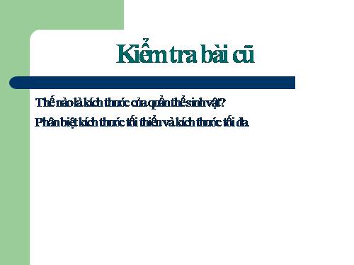 Bài 39. Biến động số lượng cá thể của quần thể sinh vật