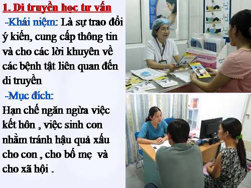 Bài 21. Di truyền y học