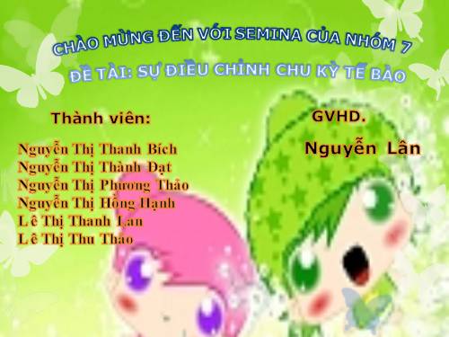 semina sinh lý thực vật