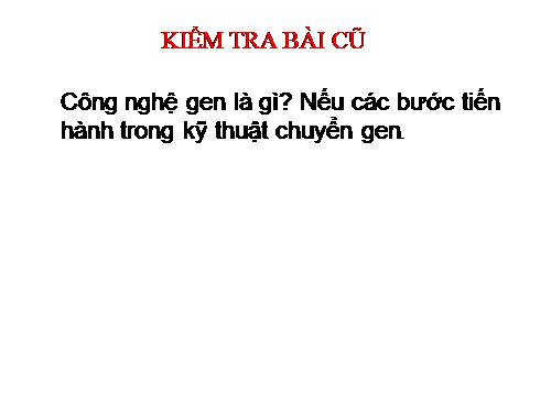 Bài 21. Di truyền y học