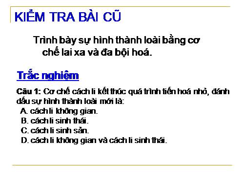 Bài 32. Nguồn gốc sự sống