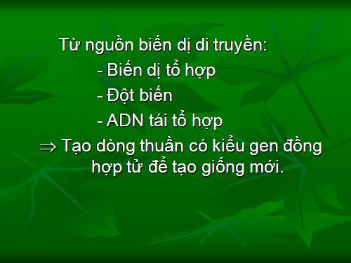 Bài 19. Tạo giống bằng phương pháp gây đột biến và công nghệ tế bào