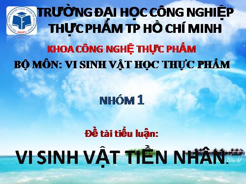 Vi sinh vật tiền nhân