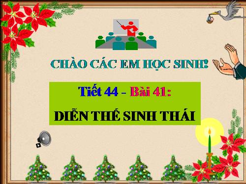 Bài 41. Diễn thế sinh thái