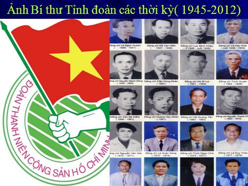 Ảnh BT, PBT TĐTH các thời kỳ( 1945- nay).