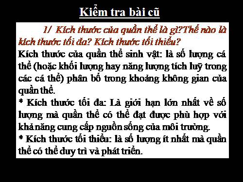 Bài 39. Biến động số lượng cá thể của quần thể sinh vật