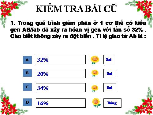 Bài 12. Di truyền liên kết với giới tính và di truyền ngoài nhân