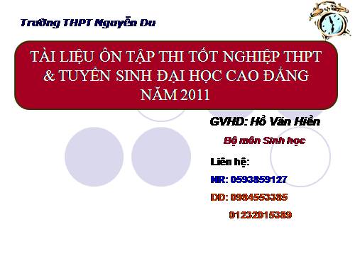 CÂU HỎI VÀ BÀI TẬP VẤN ĐỀ 1(TT)