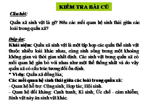 Bài 41. Diễn thế sinh thái