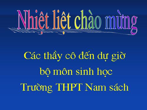 Bài 27. Quá trình hình thành quần thể thích nghi