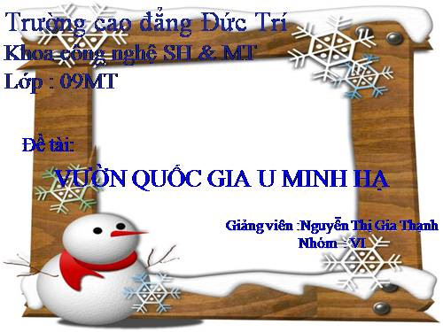 vuon quoc gia u minh ha