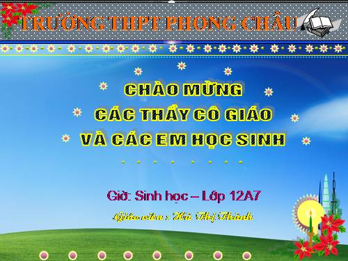 Bài 43. Trao đổi vật chất trong hệ sinh thái