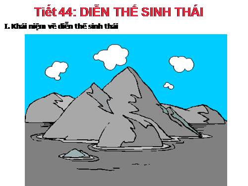 Bài 41. Diễn thế sinh thái