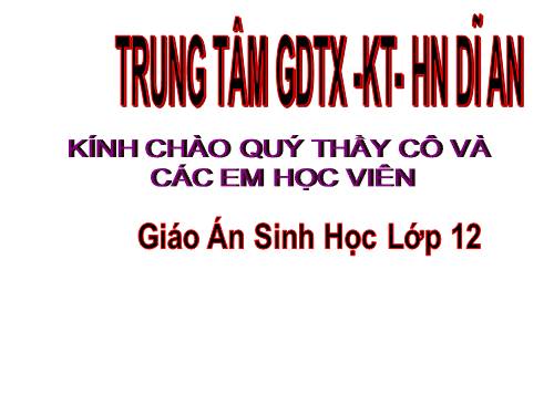 Bài 13. Ảnh hưởng của môi trường lên sự biểu hiện của gen