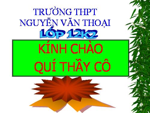 Ôn TNTHPT 12CB Bài 3,4(Trăcnghiem+Cơ chế)