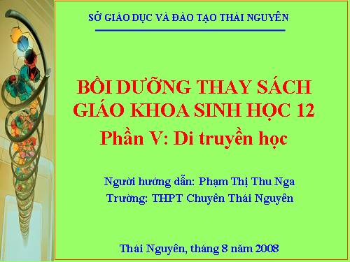 Quy luật Di truyền ( Đủ bài nên tham khảo)