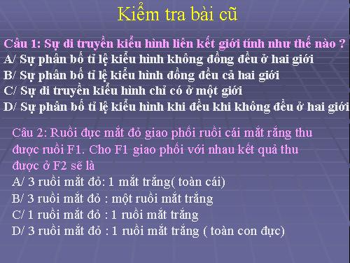 Bài 13. Ảnh hưởng của môi trường lên sự biểu hiện của gen