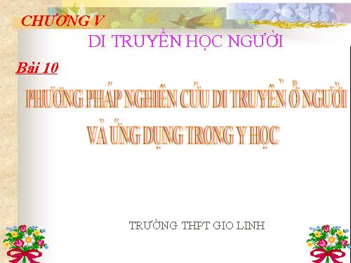 di truyền người