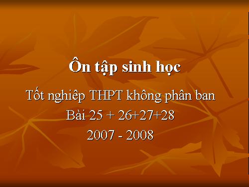 ôn tạp