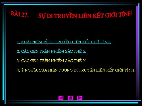 Bài 12. Di truyền liên kết với giới tính và di truyền ngoài nhân