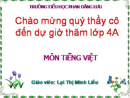 Tuần 5. Những hạt thóc giống