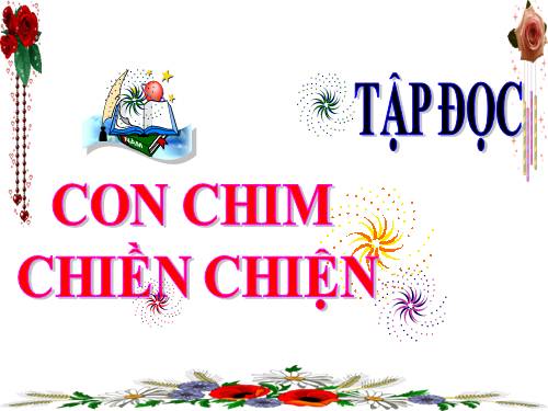 Tuần 33. Con chim chiền chiện