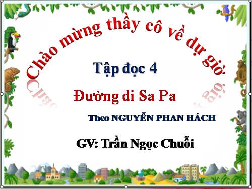 Tuần 29. Đường đi Sa Pa