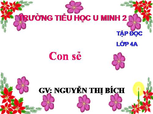 Tuần 27. Con sẻ