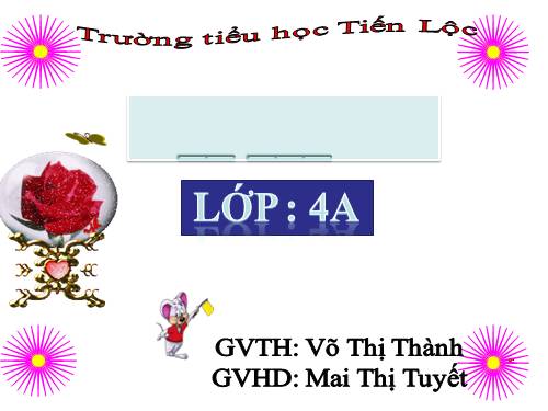 Tuần 26. Ga-vrốt ngoài chiến luỹ