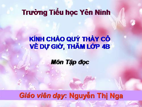 Tuần 8. Đôi giày ba ta màu xanh