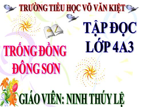 Tuần 20. Trống đồng Đông Sơn