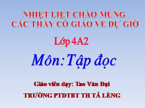 Tuần 16. Kéo co