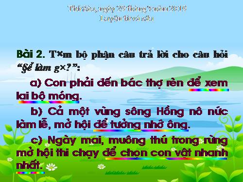 Tuần 29. MRVT: Thể thao. Dấu phẩy