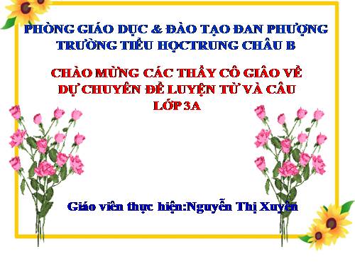 Tuần 15. MRVT: Các dân tộc. Luyện đặt câu có hình ảnh so sánh