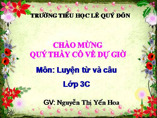 Tuần 10. So sánh. Dấu chấm