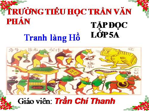 Tuần 27. Tranh làng Hồ